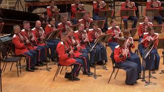 GRAINGER English Morris Dance “Shepherd’s Hey”  quotThe Presidents Ownquot US Marine Band  Tour 2018 [upl. by Healy343]