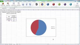 Variable qualitative nominale avec Excel [upl. by Arayk]