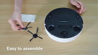 Robot vacuum cleaner  SWEEPIN NEW [upl. by Retsevlis]