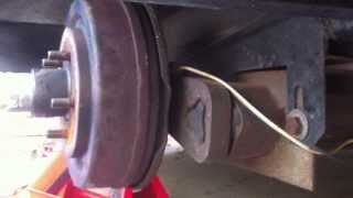 AlKo torsion axle on Rockwood trailer [upl. by Gehman125]