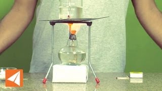 Melting point of napthalene using thermometer  State  Physics [upl. by Ahsotal358]