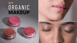 DIY Organic Makeup  Mascara amp Lipstick [upl. by Lorens991]