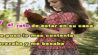 Aniceto Molina  El Gallo Mojado karaoke [upl. by Devondra]