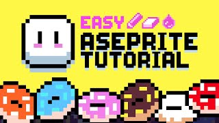 Aseprite Tutorial For Beginners Pixel Art [upl. by Dyrrej]