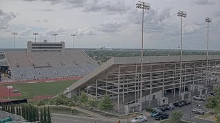 Wichita State University  Cessna Stadium Construction Camera [upl. by Paza109]