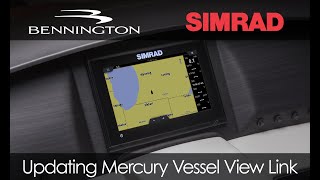 Bennington How To Update A Simrads Mercury Vessel View Link [upl. by Fiedling]