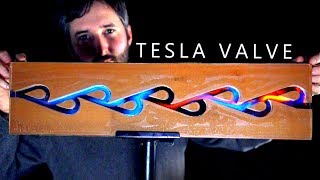 Tesla Valve Explained With Fire [upl. by Imalda613]