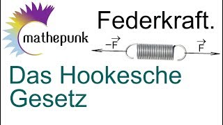 Federkraft Das Hookesche Gesetz [upl. by Croft]