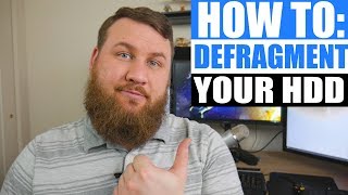 How to Defragment Your HARD DRIVE HDD [upl. by Asirret]