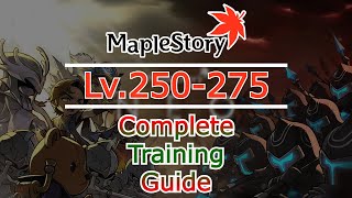 MapleStory Training Guide 2021 Level 250275 [upl. by Mountford]