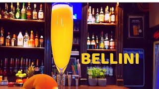 BELLINI COCKTAIL Recipe [upl. by Inilahs506]