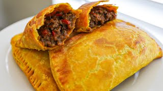 How To Make Jamaican Beef Patties At Home [upl. by Arramas322]