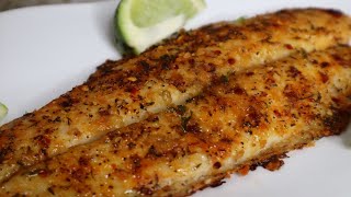 Super Easy Oven Baked Fish RecipeFish Recipe Quarantine Recipe [upl. by Eladnor469]