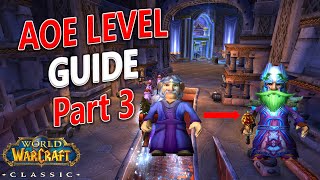 WoW Classic  How to AOE Level a Mage FAST Horde 2230 [upl. by Cohn]