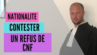 Contester un refus de CNF [upl. by Dante]