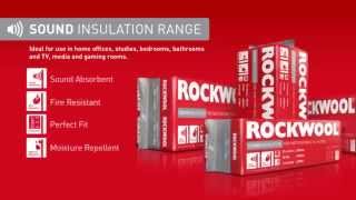 ROCKWOOL Thermal amp Sound insulation [upl. by Elyod948]