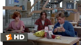 The Breakfast Club 68 Movie CLIP  Lunchtime 1985 HD [upl. by Rosemari963]