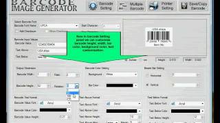 Barcode Generator Software [upl. by Kral289]