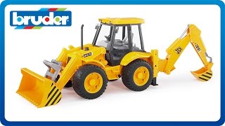 Bruder Toys JCB Backhoe Loader 02428 [upl. by Ress]