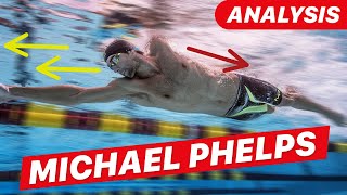 Michael Phelps Freestyle Stroke Analysis [upl. by Eimmat]