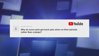 Why Do I Get Back Pain during My Period [upl. by Atok476]