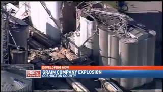 Explosion Injures Workers at Grain Company [upl. by Faxan743]