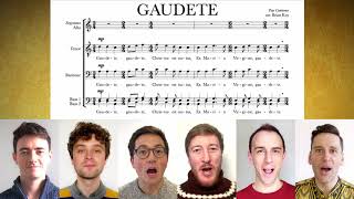 The Kings Singers  Gaudete arr Brian Kay [upl. by Leaffar573]