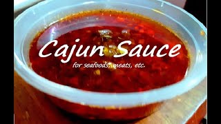 Cajun Sauce  Cajun Seasoning  Seafood Boil Sauce Recipe [upl. by Adiasteb]