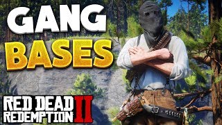 Red Dead Redemption 2 All Gang Hideout Locations RDR2 Gameplay [upl. by Zilef]