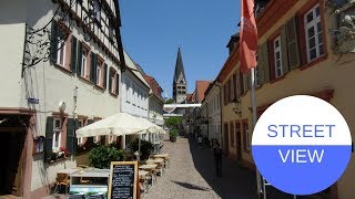 STREET VIEW in Ettlingen in GERMANY [upl. by Scott]