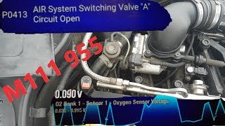 Mercedes w203 Secondary Air Injection System Diagnosis P0410 P0413 [upl. by Nwavahs]