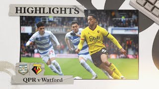 QPR 10 Watford  Highlights [upl. by Calhoun450]