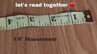 How to read a tape measureEasy method [upl. by Kcirrej]