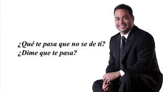 QUE PASA CONTIGO  GILBERTO SANTA ROSA  Video lyrics [upl. by Hedvige]