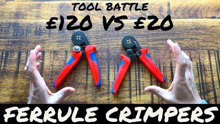 Knipex vs Preciva Ferrule Crimping Tool [upl. by Anekam]