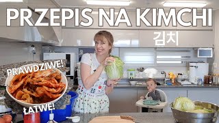 PRZEPIS NA KIMCHI  robię prawdziwe koreańskie kimchi  PROSTY SPRAWDZONY PRZEPIS  kimczi [upl. by Aluk]