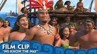 quotWe Know The Wayquot Clip  Moana [upl. by Gow]