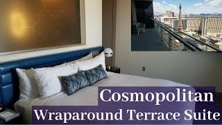 The Cosmopolitan Las Vegas  Wraparound Terrace Suite [upl. by Araas]