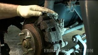 How to Spot and Service a Stuck Rear Caliper  EricTheCarGuy [upl. by Uriel410]