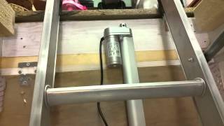 Linear Actuator powered Loft Hatch [upl. by Aihsekan]