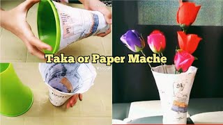 HOW TO MAKE PAPER MACHE  PAGGAWA NG TAKA EDUCATIONAL VLOG [upl. by Weasner]