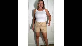 Short Alfaiataria Plus Size Social com Cinto [upl. by Ewer]