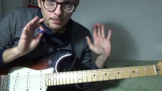 Reptilia  The Strokes Guitar Lesson  Tabs [upl. by Wsan]