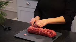 How to Tie a Beef Tenderloin [upl. by Gerald]