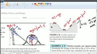 AP Physics Workbook 4G Circular Motion Forces and Energy [upl. by Melc745]