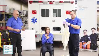 National Registry EMT Joint Immobilization Shoulder Injury [upl. by Aulea744]