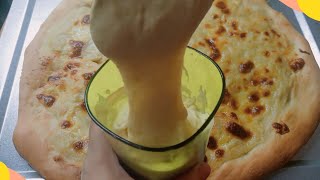 How To Make Pizza Sauce  White Sauce Pizza Recipe  Natashas Kitchen [upl. by Arretnahs668]