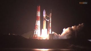 HIIBロケット打ち上げ成功！！種子島宇宙センター2019年9月25日 午前1時5分 [upl. by Tullius]