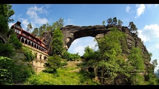 Národní park České ŠvýcarskoPravčická bránaEdmundova soutěskaHřenskoGoPro HD [upl. by Eberle]