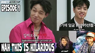 iKON TV EP 1  REACTION [upl. by Corb46]